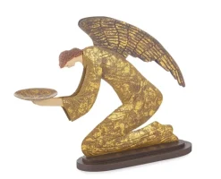 New Bizzotto P.CANDELA CASSIEL ANGELO BRONZO H27,94