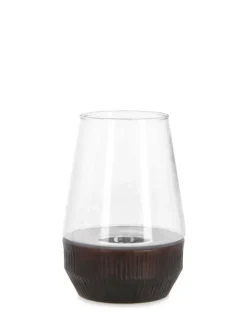 Sale Bizzotto P.CANDELA DUDHI MARRONE SCURO H17,5