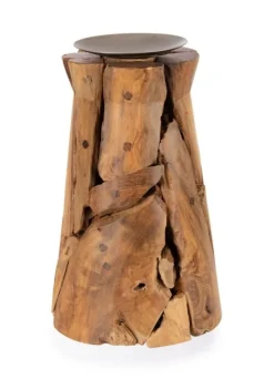 Outlet Bizzotto P.CANDELA 1P ARWOOD NAT H32