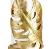 Discount Bizzotto P.CANDELA PALONG FOGLIA MONSTERA ORO H23
