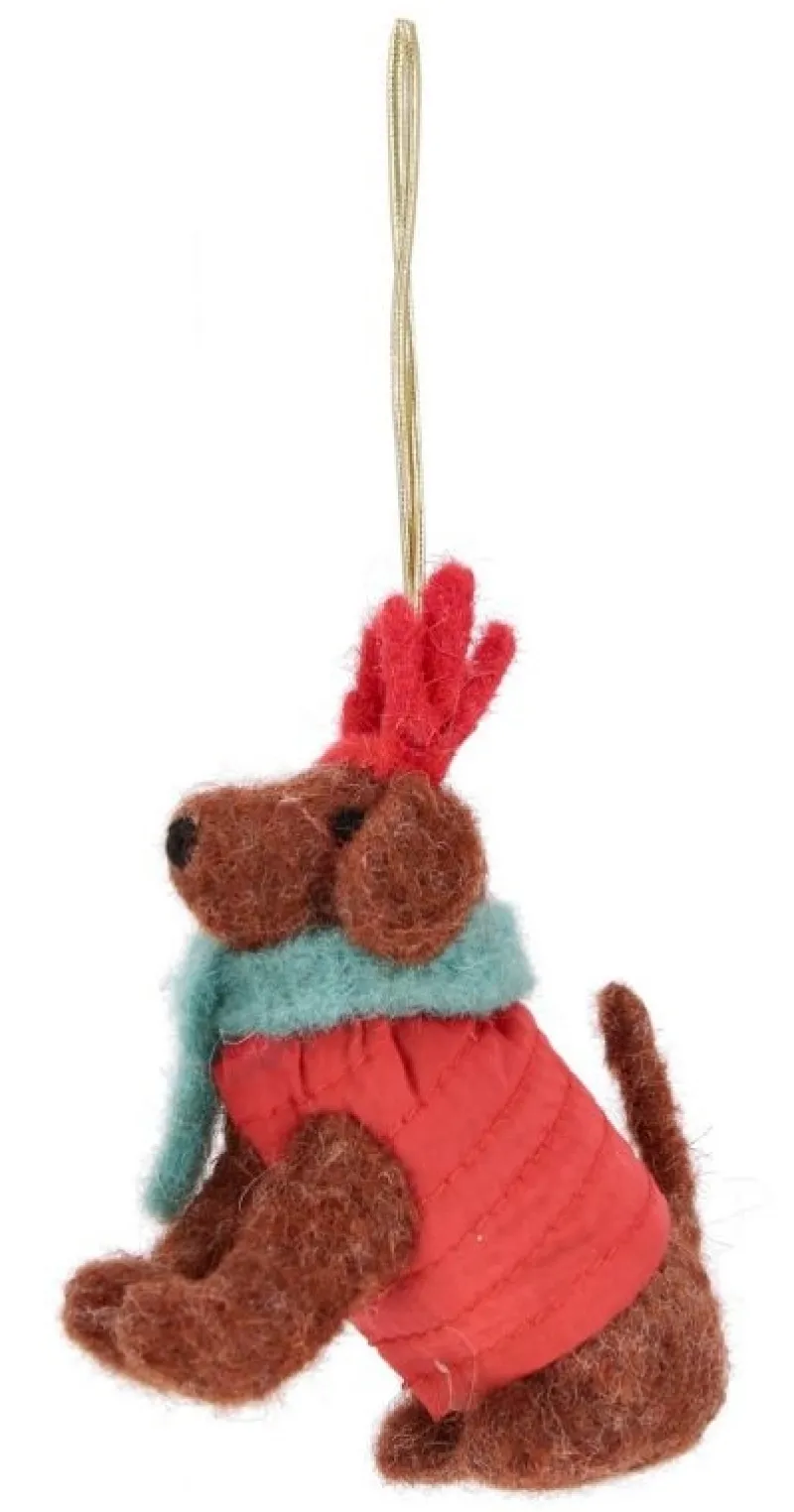 Sale Bizzotto PENDAGLIO CECIL CANE C-SCIARPA AZZURRO