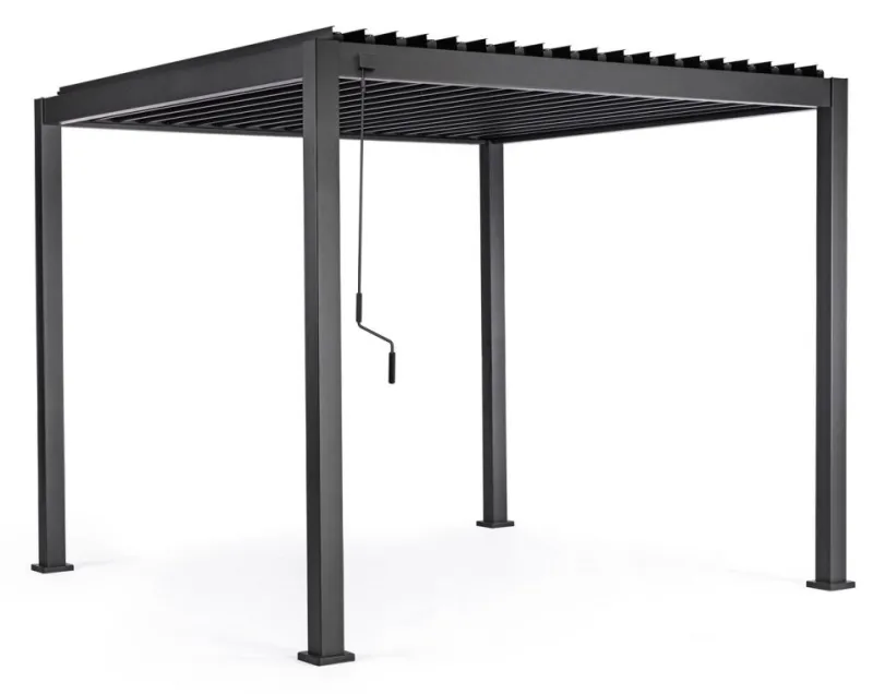 Best Bizzotto PERGOLA OCEAN 3X3 ANTRACITE