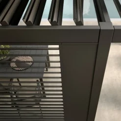 Outlet Bizzotto PERGOLA OCEAN 3.6X7.2 ANTRACITE