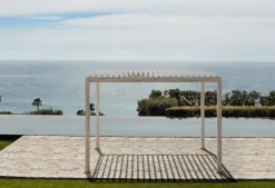 Best Bizzotto PERGOLA OCEAN 3.6X3.6 RUSTIC-BIANCO