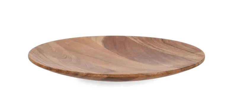 Outlet Bizzotto PIATTO DECORATIVO AIMI LEGNO NATURAL D23