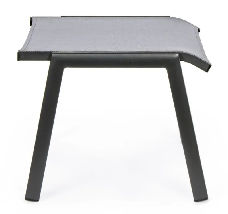 Best Bizzotto POGGIAPIEDI IN ALLUMINIO IMPILABILE ANTRACITE GK52 - CRUISE