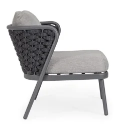 Online Bizzotto POLTRONA ANTRACITE QS22/GRAPHITE - HARLOW