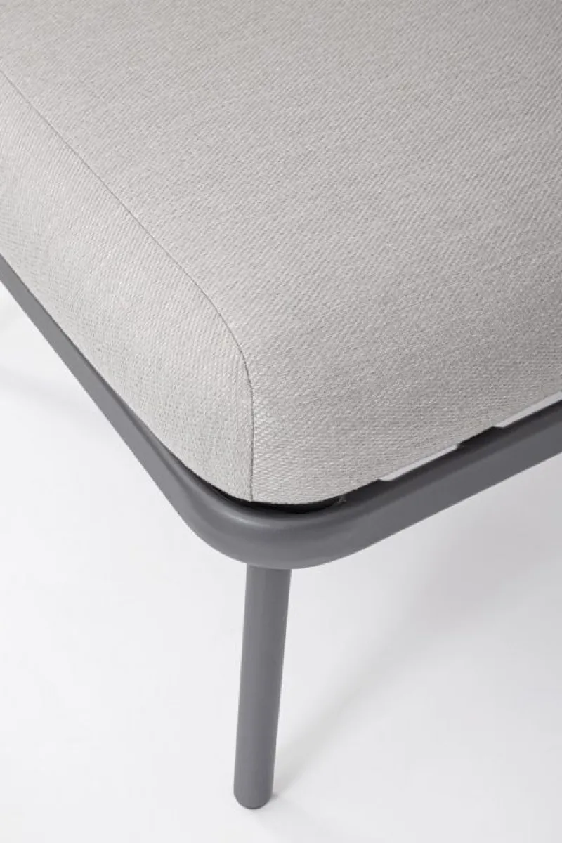 Online Bizzotto POLTRONA ANTRACITE QS22/GRAPHITE - HARLOW