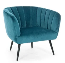 Hot Bizzotto POLTRONA BLU PAVONE - AVRIL