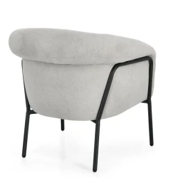 Discount Bizzotto POLTRONA CAMILA GRIGIO CHIARO