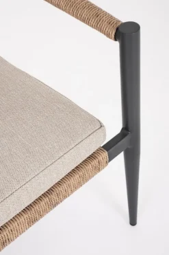 Bizzotto POLTRONA C-BR C-C JANDIA ANTRAC/NATURAL