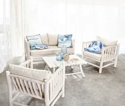 Bizzotto POLTRONA CON CUSCINO IN TEAK - SAHEL