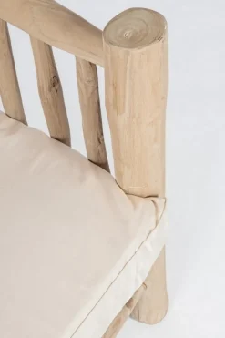 Hot Bizzotto POLTRONA CON CUSCINO IN TEAK - SAHEL