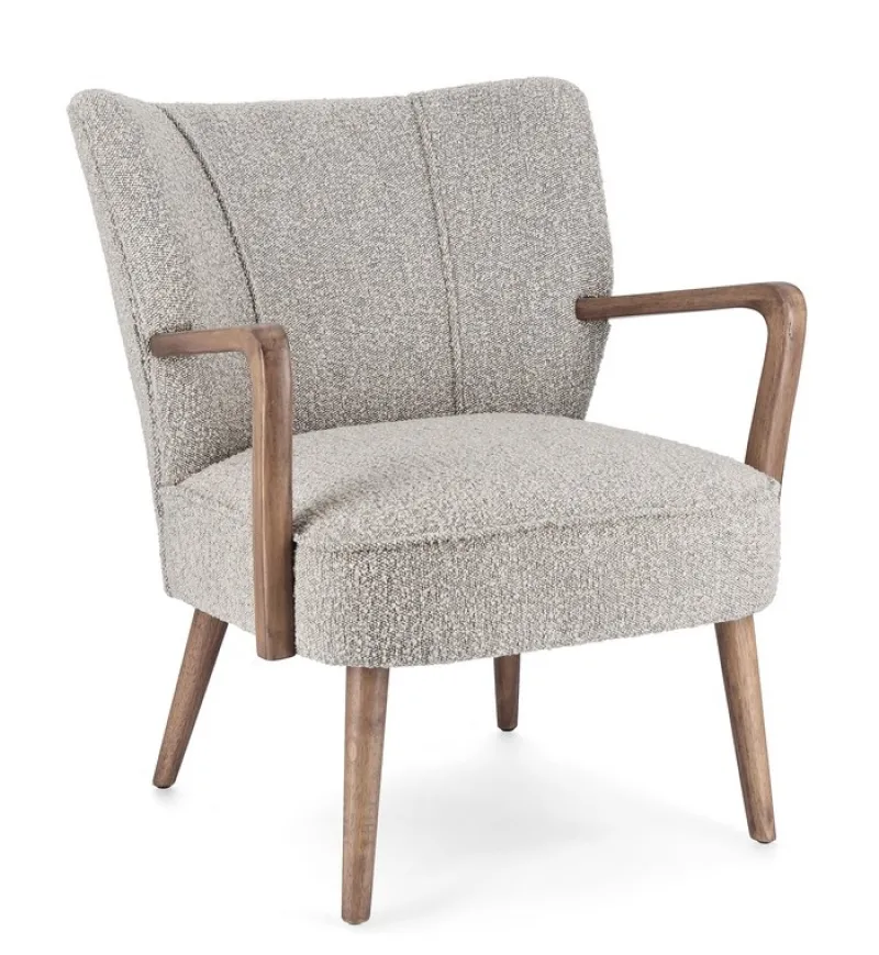 Outlet Bizzotto POLTRONA EFFETTO BOUCLE' - MORITZ