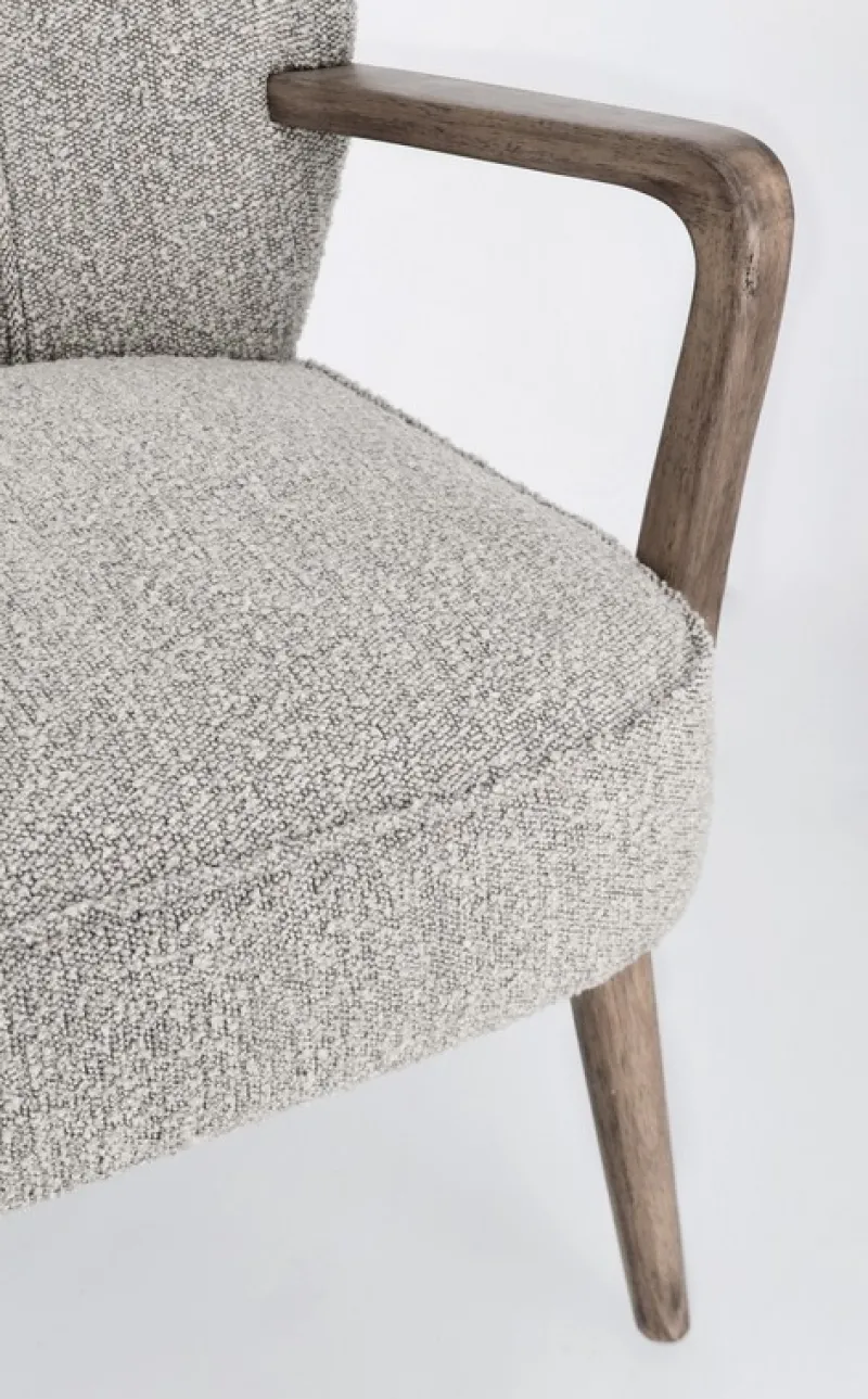 Outlet Bizzotto POLTRONA EFFETTO BOUCLE' - MORITZ