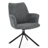 Bizzotto POLTRONA GIREVOLE ALEXANDER GRIGIO SCURO