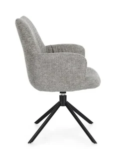 Sale Bizzotto POLTRONA GIREVOLE ALEXANDER GRI CENERE