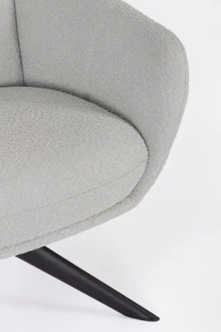 Sale Bizzotto POLTRONA GIREVOLE HAILEY GRIGIO