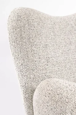 Best Bizzotto POLTRONA GIREVOLE HARPER GRIGIO CHIARO