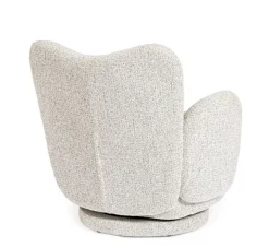 Best Bizzotto POLTRONA GIREVOLE HARPER GRIGIO CHIARO