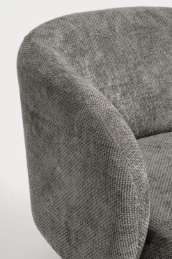 Hot Bizzotto POLTRONA GIREVOLE JULIENNE GRIGIO SCURO