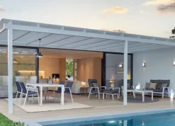 Outlet Bizzotto POLTRONA IN ALLUMINIO BIANCO JX11 - KLEDI