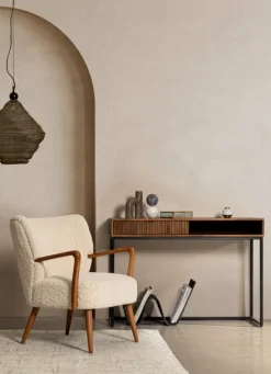 Best Bizzotto POLTRONA IN LEGNO BIANCA - MORITZ