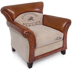 Best Bizzotto POLTRONA IN PELLE - CHARLESTON