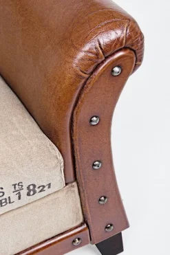 Best Bizzotto POLTRONA IN PELLE - CHARLESTON