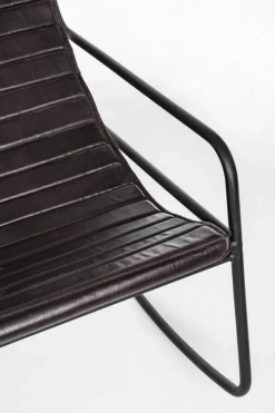 Bizzotto POLTRONA IN PELLE NERA - KARISMA