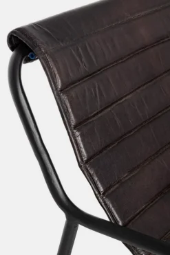 Bizzotto POLTRONA IN PELLE NERA - KARISMA