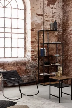 Bizzotto POLTRONA IN PELLE NERA - KARISMA