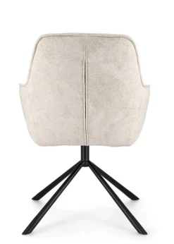 Clearance Bizzotto POLTRONA IN TESSUTO AVORIO - GRANT