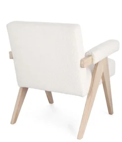 Bizzotto POLTRONA IN TESSUTO AVORIO - FAIZA