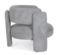 Hot Bizzotto POLTRONA IN TESSUTO GRIGIO - AISHA