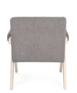 Outlet Bizzotto POLTRONA IN TESSUTO TORTORA - FAIZA