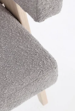 Outlet Bizzotto POLTRONA IN TESSUTO TORTORA - FAIZA