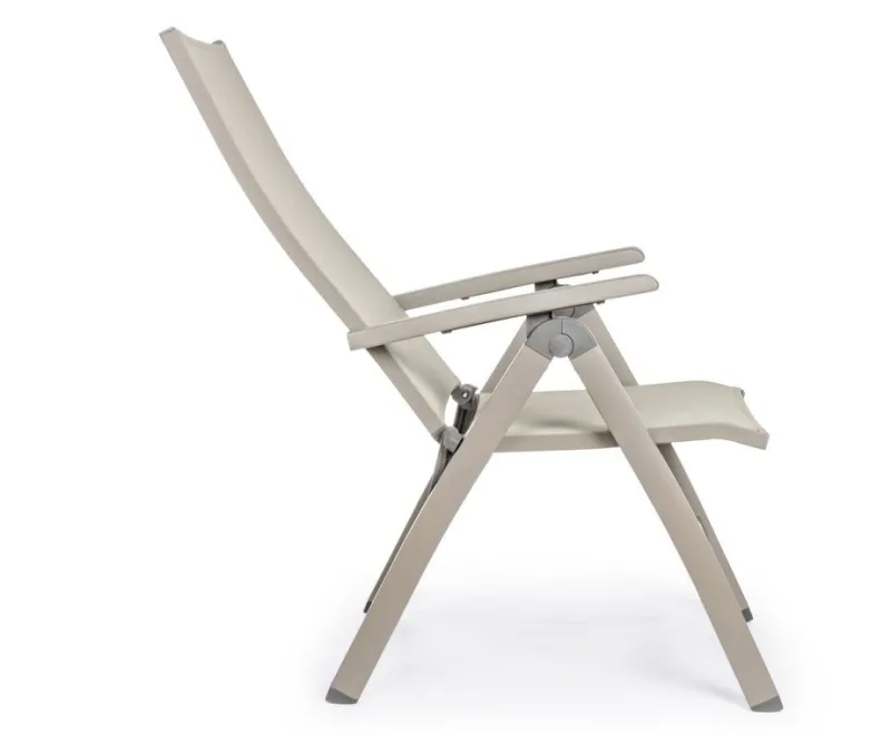 Bizzotto POLTRONA RECLINABILE IN ALLUMINIO PIEGHEVOLE - VICTOR
