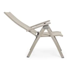 Bizzotto POLTRONA RECLINABILE IN ALLUMINIO PIEGHEVOLE - VICTOR
