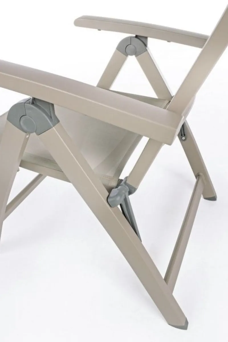 Bizzotto POLTRONA RECLINABILE IN ALLUMINIO PIEGHEVOLE - VICTOR