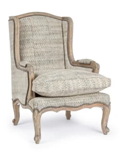 Outlet Bizzotto POLTRONA SFODERABILE IN TESSUTO - ELODIE