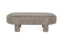 New Bizzotto POUF TANYA C-VASS OVALE GRIGIO