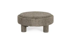 New Bizzotto POUF TANYA C-VASS TONDO GRIGIO
