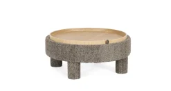 New Bizzotto POUF TANYA C-VASS TONDO GRIGIO