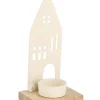 Clearance Bizzotto P.TEALIGHT 1P CORNWALL CASA BIANCO H19