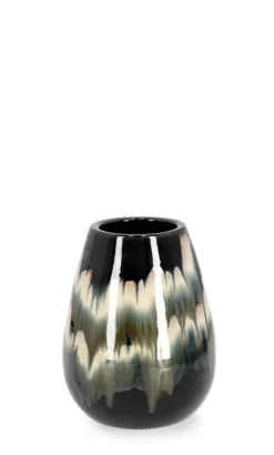 Clearance Bizzotto P.VASO COIRA SVASATO NERO MELANGE H32