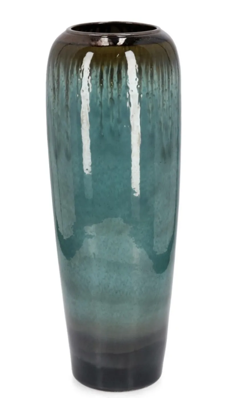 Outlet Bizzotto P.VASO COIRA SVASATO VERDE MELANGE H72