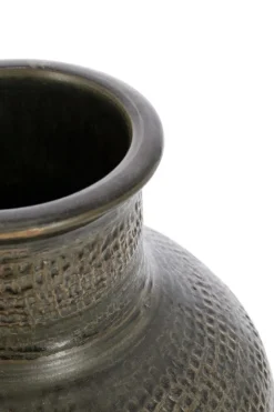 Clearance Bizzotto P.VASO KLAS TERRACOTTA VERDE H35