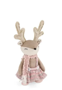 Sale Bizzotto RENNA CHALICE SEDUTO ROSA H30,5