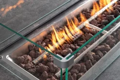 Hot Bizzotto SALOTTO ANGOLARE IN ALLUMINIO ANTRACITE PG61 - HENDRIX